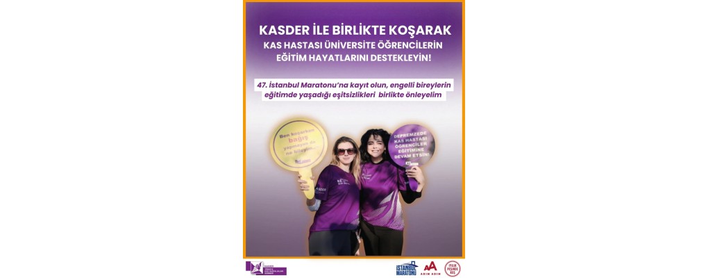 KASDER ile iyilik peşinde koşun!
