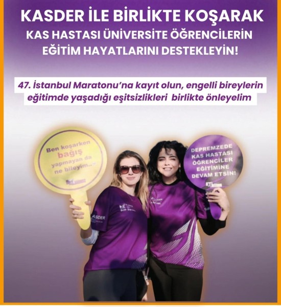 KASDER ile iyilik peşinde koşun!